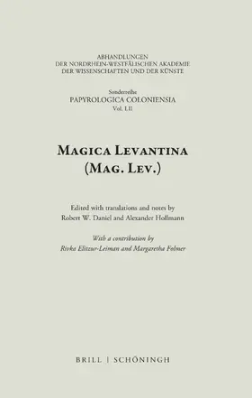 Daniel / Hollmann |  Magica Levantina (Mag. Lev.) | Buch |  Sack Fachmedien