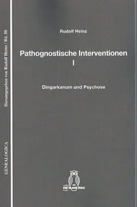 Heinz |  Pathognostische Interventionen I | Buch |  Sack Fachmedien