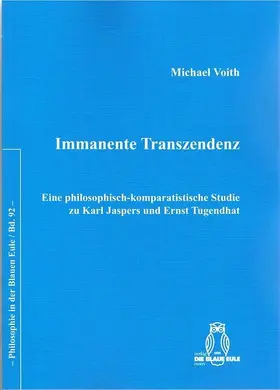 Voith |  Immanente Transzendenz | Buch |  Sack Fachmedien