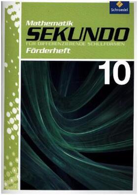 Lenze / Schröder / Wurl |  Sekundo 10. Förderheft Mathematik. Differenzierende Schulformen - Ausgabe 2009 | Buch |  Sack Fachmedien