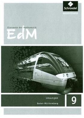 Ladenthin / Lösche / Suhr |  Elemente der Mathematik SI 9. Lösungen. Baden-Württemberg | Buch |  Sack Fachmedien
