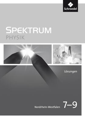  Spektrum Physik SI 7 - 9. Lösungen. Nordrhein-Westfalen | Buch |  Sack Fachmedien