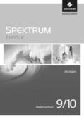 Appel / Fries / Heß |  Spektrum Physik 9 / 10. Lösungen. Niedersachsen | Buch |  Sack Fachmedien