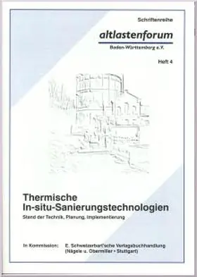 Winkler / Koschitzky / Gropper |  Thermische In-situ-Sanierungstechnologien | Buch |  Sack Fachmedien