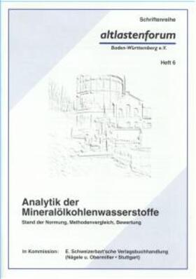 Analytik der Mineralölkohlenwasserstoffe | Buch | 978-3-510-39006-9 | sack.de