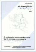 Beer / Holder / Kiefer |  Grundwasserabstromerkundung durch Immissionsmessung | Buch |  Sack Fachmedien