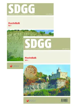 Hagdorn / Simon / Deutsche Stratigraphische Kommission |  Stratigraphie von Deutschland XIII Muschelkalk Teil I + II | Buch |  Sack Fachmedien