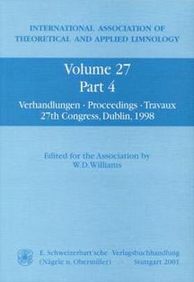 Williams |  27th Congress in Dublin 1998 | Buch |  Sack Fachmedien