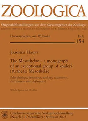 Haupt |  The Mesothelae - a Monograph of an exceptional group of spiders (Araneae: Mesothelae) | Buch |  Sack Fachmedien