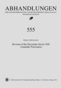 Böggemann |  Revision of the Glyceridae GRUBE 1850 (Annelida: Polychaeta) | Buch |  Sack Fachmedien