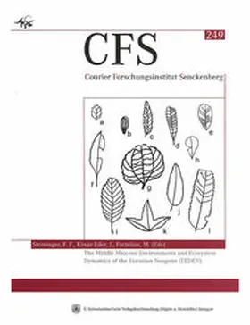 Steininger / Kovar-Eder / Fortelius | The Middle Miocene Environments and Ecosystem Dynamics of the Eurasian Neogene (EEDEN) | Buch | 978-3-510-61369-4 | www.sack.de