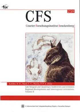 Kahlke / Maul / Mazza | Late Neogene and Quaternary biodiversity and evolution: Regional developments and interregional correlations | Buch | 978-3-510-61390-8 | www.sack.de