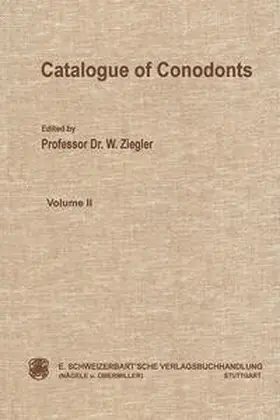 Klapper / Lindström / Sweet |  Catalogue of Conodonts | Buch |  Sack Fachmedien