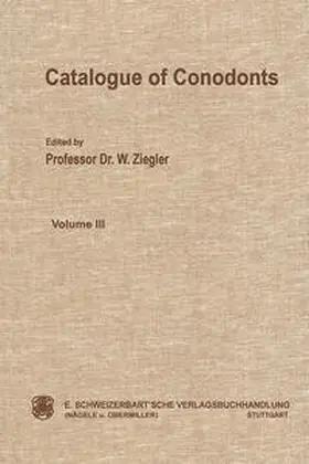 Klapper / Lindström / Sweet |  Catalogue of Conodonts | Buch |  Sack Fachmedien