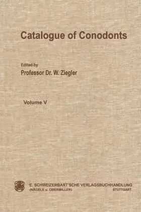Klapper / Lindström / Sweet |  Catalogue of Conodonts | Buch |  Sack Fachmedien