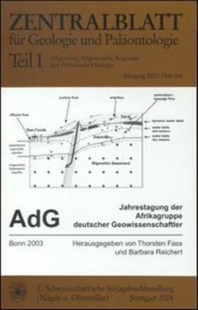 Fass / Reichert | Zentralblatt für Geologie und Paläontologie / Geoprojekte und deren Nutzen für die Bevölkerung Afrikas | Buch | 978-3-510-66038-4 | sack.de