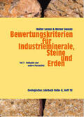 Lorenz / Gwosdz |  Bewertungskriterien für Industrieminerale, Steine und Erden | Buch |  Sack Fachmedien