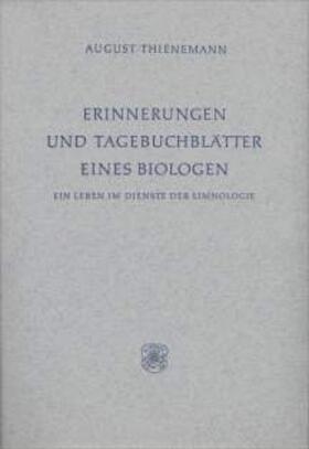 Thienemann | Erinnerungen und Tagebuchblätter eines Biologen | Buch | 978-3-510-99088-7 | sack.de