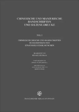  Chinesische und manjurische Handschriften und seltene Drucke | Buch |  Sack Fachmedien