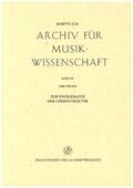 Fischer |  Zur Problematik der Opernstruktur | Buch |  Sack Fachmedien