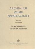 Zenck |  Die Bach-Rezeption des späten Beethoven | Buch |  Sack Fachmedien
