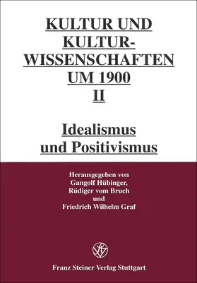 Bruch / Graf / Hübinger |  Kultur- und Kulturwissenschaften um 1900, Band II | Buch |  Sack Fachmedien