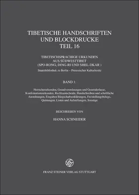  Tibetische Handschriften und Blockdrucke | Buch |  Sack Fachmedien