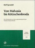 Sprandel |  Von Malvasia bis Kötzschenbroda | Buch |  Sack Fachmedien