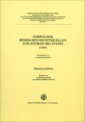 Chiusi / Filip-Fröschl / Rainer |  Corpus der römischen Rechtsquellen zur antiken Sklaverei (CRRS) | Buch |  Sack Fachmedien