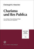 Hatscher |  Charisma und Res Publica | Buch |  Sack Fachmedien