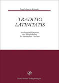 Schmidt / Fugmann / Hose |  Traditio Latinitatis | Buch |  Sack Fachmedien
