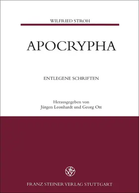 Stroh / Leonhardt / Ott |  Apocrypha | Buch |  Sack Fachmedien