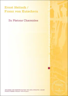 Heitsch / Kutschera |  Zu Platons Charmides | Buch |  Sack Fachmedien