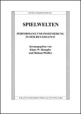 Hempfer / Pfeiffer |  Spielwelten | Buch |  Sack Fachmedien