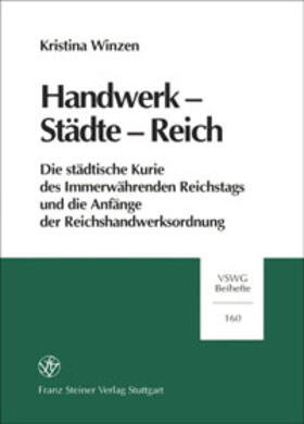 Winzen |  Handwerk - Städte - Reich | Buch |  Sack Fachmedien
