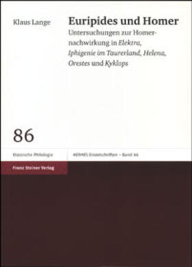 Lange | Euripides und Homer | Buch | 978-3-515-07977-8 | sack.de