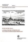  Ländliche Rechtsquellen aus dem Kurmainzer Rheingau | Buch |  Sack Fachmedien