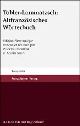 Tobler / Lommatzsch / Blumenthal |  Altfranzösisches Wörterbuch | Sonstiges |  Sack Fachmedien