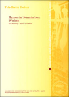 Debus | Namen in literarischen Werken | Buch | 978-3-515-08181-8 | sack.de