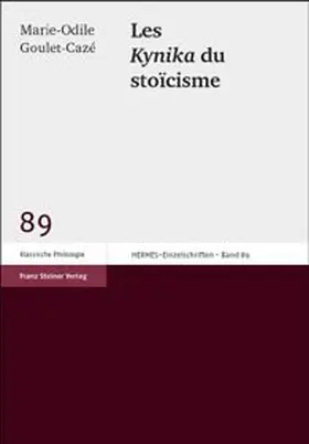Goulet-Cazé |  Les Kynika du stoicisme | Buch |  Sack Fachmedien