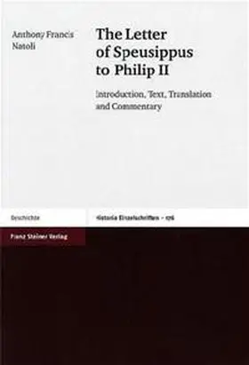 Natoli |  The Letter of Speusippus to Philip II | Buch |  Sack Fachmedien