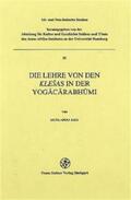 Ahn |  Die Lehre von den Klesas in der Yogacarabhumi | Buch |  Sack Fachmedien