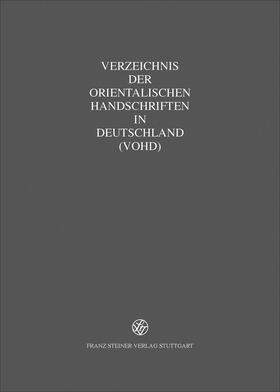 Arabische Handschriften | Buch | 978-3-515-08489-5 | sack.de