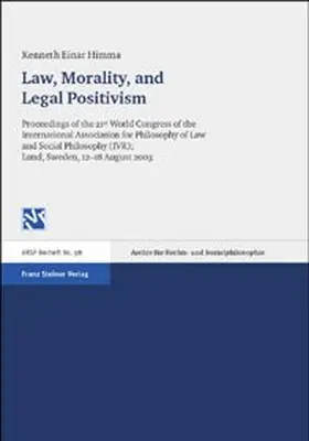 Himma |  Law, Morality, and Legal Positivism | Buch |  Sack Fachmedien