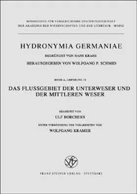  Das Flussgebiet der Unterweser und der mittleren Weser | Buch |  Sack Fachmedien