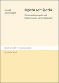 Jacobshagen |  Opera semiseria | Buch |  Sack Fachmedien