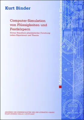Binder |  Computer-Simulation von Flüssigkeiten und Festkörpern | Buch |  Sack Fachmedien
