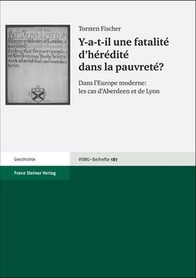 Fischer | Y-a-t-il une fatalité d'hérédité dans la pauvreté? | Buch | 978-3-515-08885-5 | sack.de