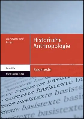 Winterling |  Historische Anthropologie | Buch |  Sack Fachmedien