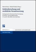 Senn / Puskás |  Gehirnforschung und rechtliche Verantwortung | Buch |  Sack Fachmedien
